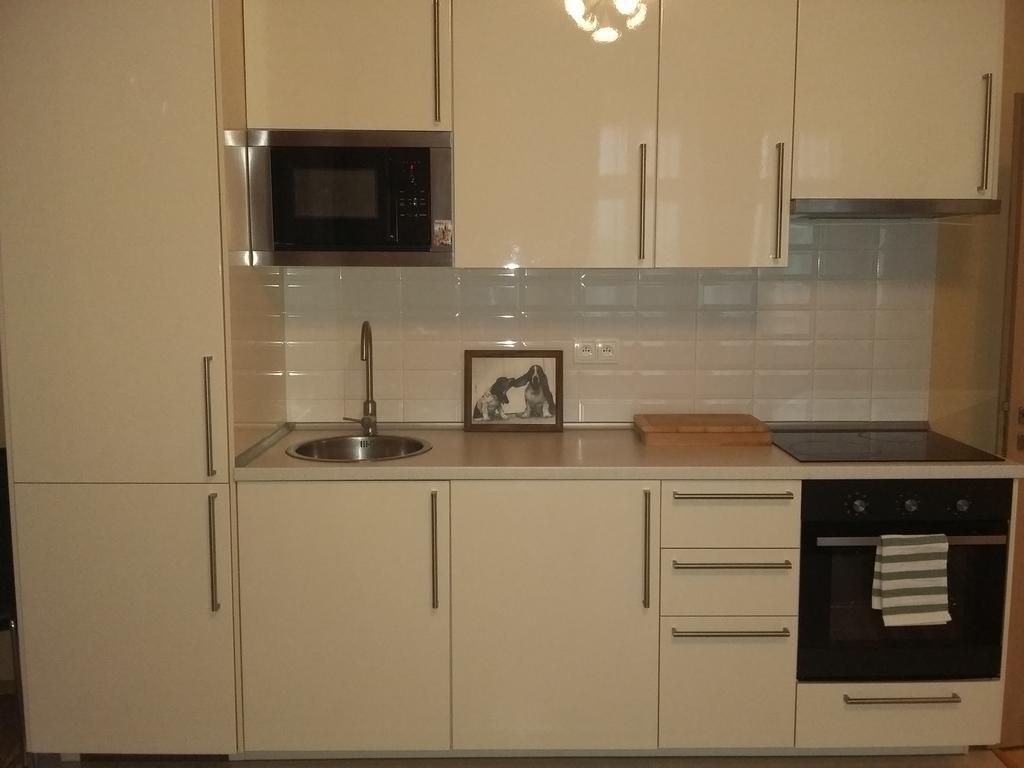 Apartment Vltavska B Praag Buitenkant foto