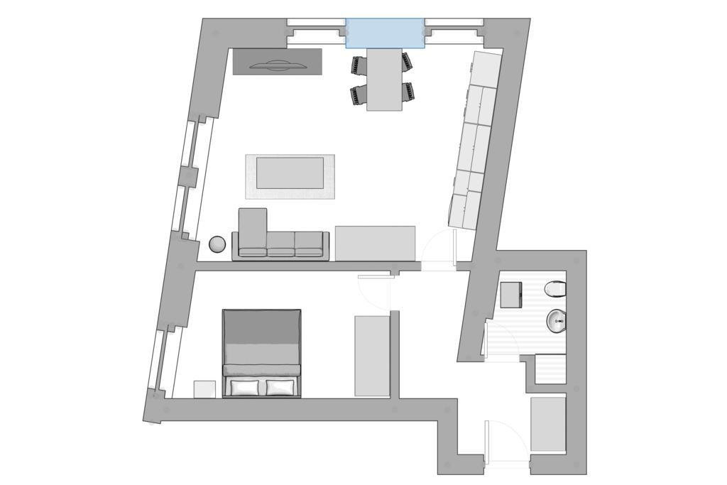 Apartment Vltavska B Praag Buitenkant foto